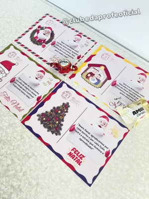 Cartão de Natal para Professores