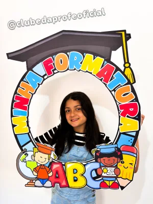 Moldura de Bambolê Formatura ABC - foto 2 de 8