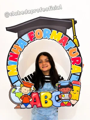 Moldura de Bambolê Formatura ABC - foto 4 de 8