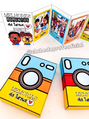 Memórias da Turma: Lembrancinha Caixinha Câmera - foto 12 de 18