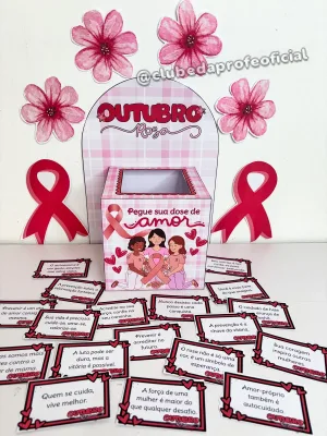Caixa Motivacional Outubro Rosa - foto 8 de 13