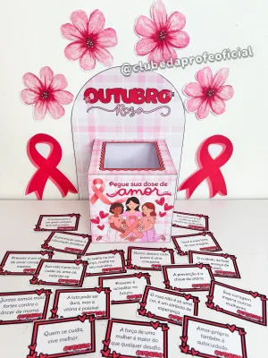 Caixa Motivacional Outubro Rosa - foto 7 de 13