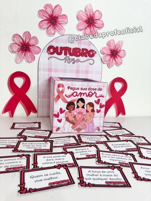 Caixa Motivacional Outubro Rosa - foto 3 de 13