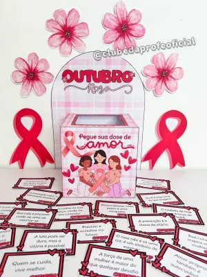 Caixa Motivacional Outubro Rosa - foto 13 de 13