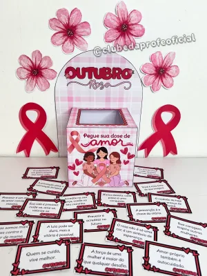 Caixa Motivacional Outubro Rosa - foto 5 de 13