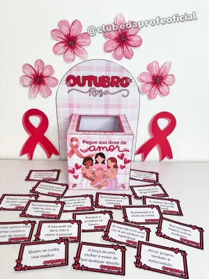 Caixa Motivacional Outubro Rosa - foto 2 de 13