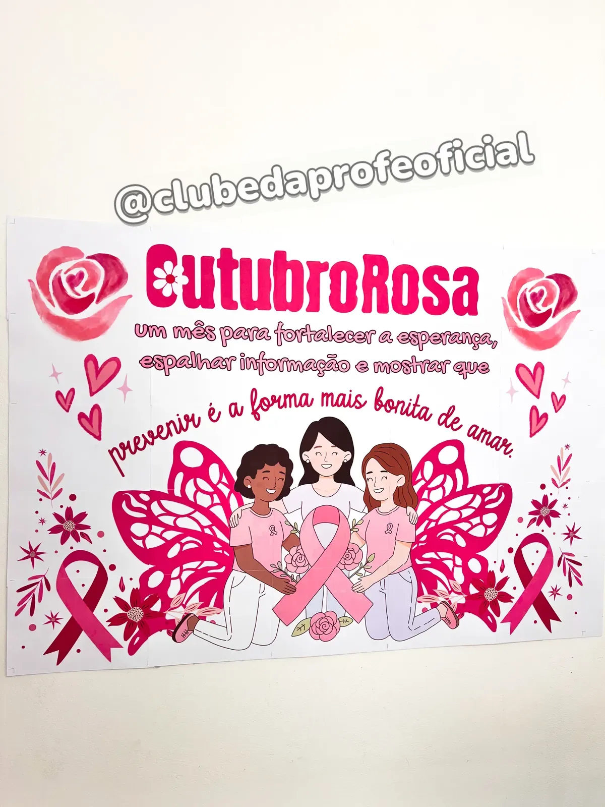 Painel Outubro Rosa - foto 1 de 14