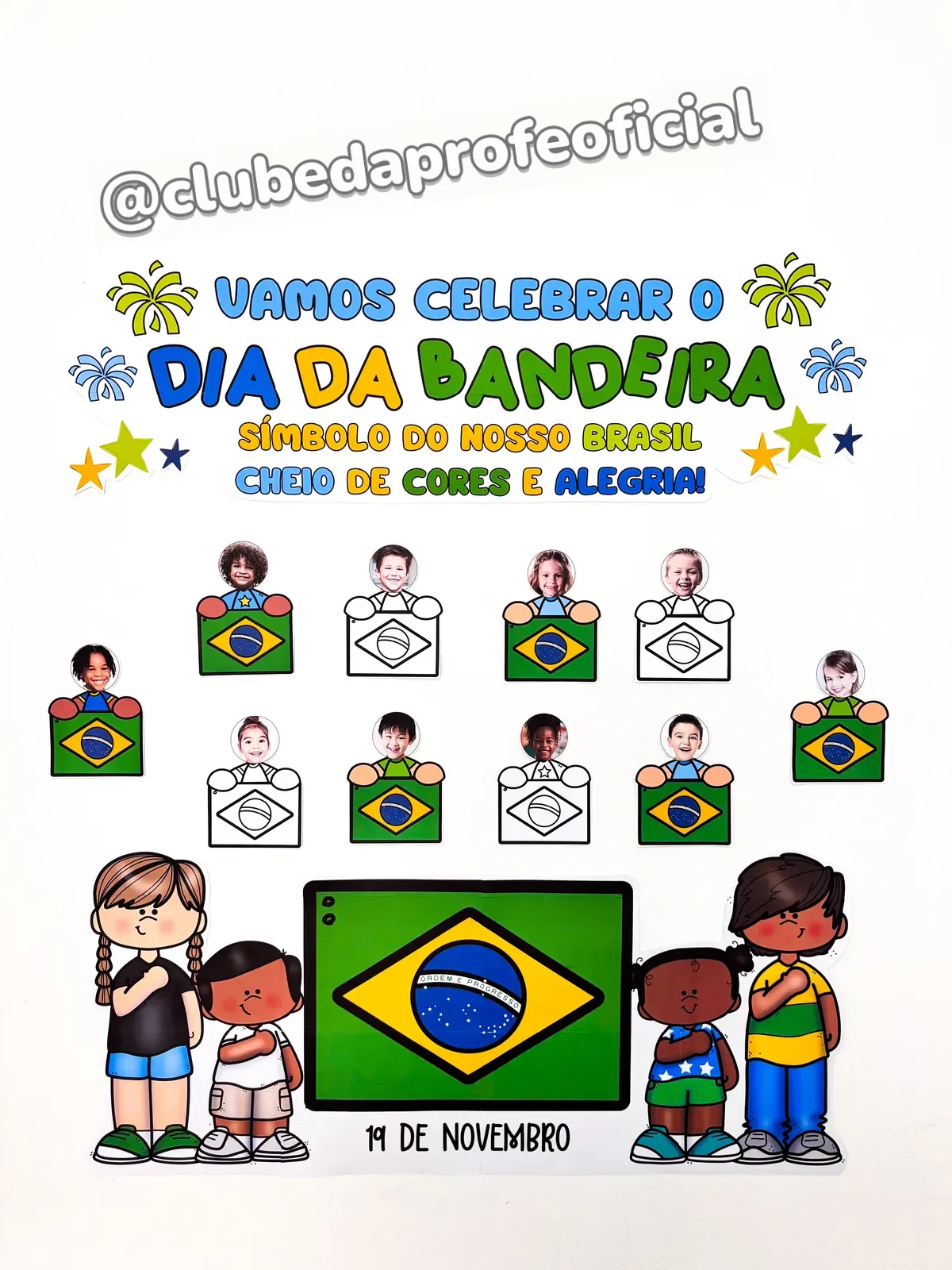 Painel com Foto Dia da Bandeira - foto 1 de 18