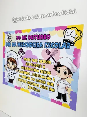 Painel Dia da Merendeira Escolar - foto 3 de 10