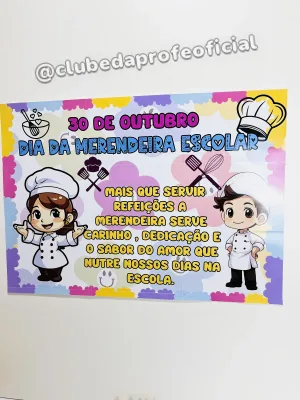 Painel Dia da Merendeira Escolar - foto 7 de 10