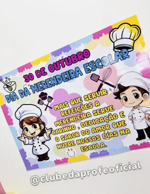 Painel Dia da Merendeira Escolar - foto 4 de 10