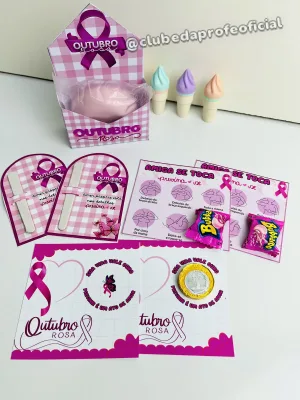 Lembrancinha Outubro Rosa