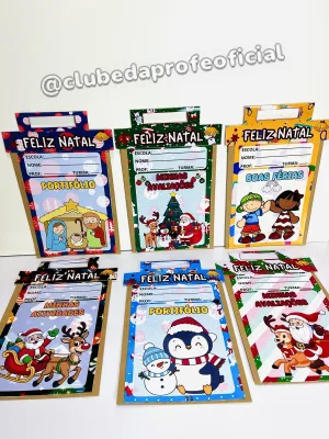 Kit Capa de Avaliações de Natal