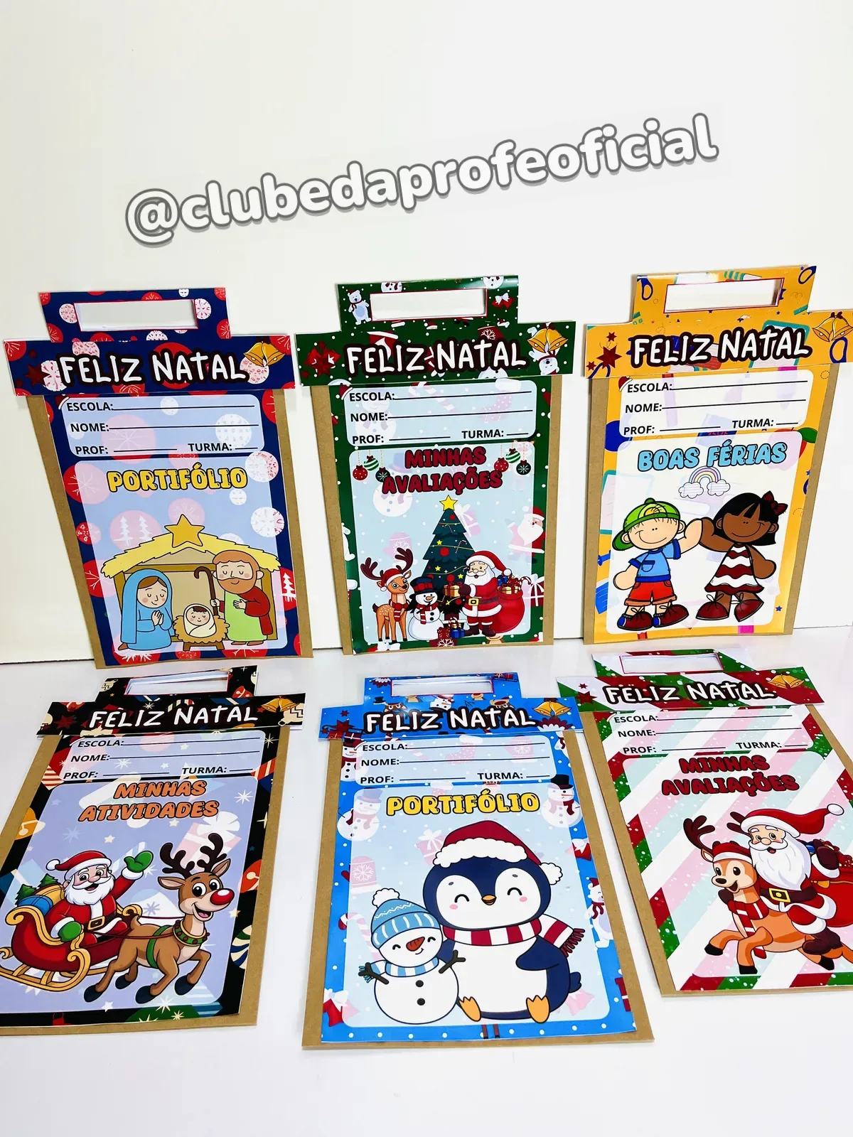 Kit Capa de Avaliações de Natal - foto 1 de 10