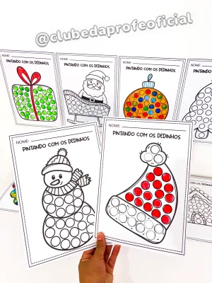 Pintando com os Dedinhos: Natal - foto 10 de 13