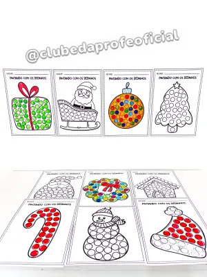Pintando com os Dedinhos: Natal