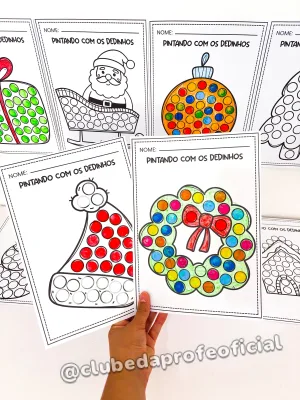 Pintando com os Dedinhos: Natal - foto 11 de 13