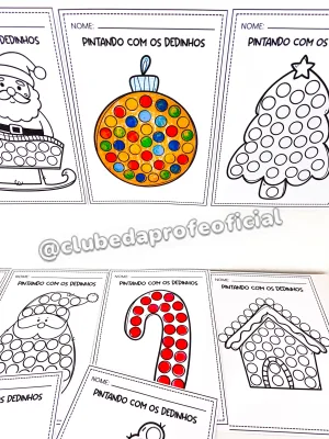 Pintando com os Dedinhos: Natal - foto 8 de 13