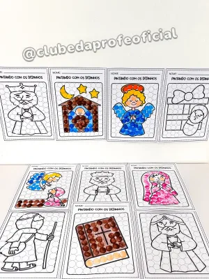 Pintando com os Dedinhos: Natal Cristão - foto 11 de 15