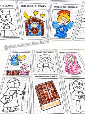 Pintando com os Dedinhos: Natal Cristão - foto 12 de 15