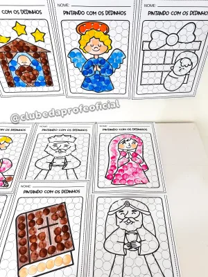 Pintando com os Dedinhos: Natal Cristão - foto 13 de 15