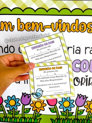 Kit Reunião de Pais: Tema Florescer - foto 12 de 19