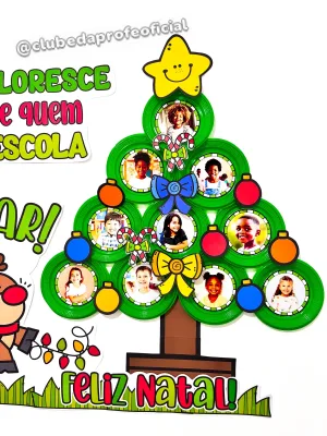 Painel Natalino Rostinhos da Escola - foto 5 de 16