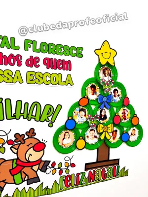 Painel Natalino Rostinhos da Escola - foto 8 de 16