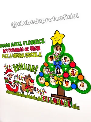 Painel Natalino Rostinhos da Escola - foto 4 de 16