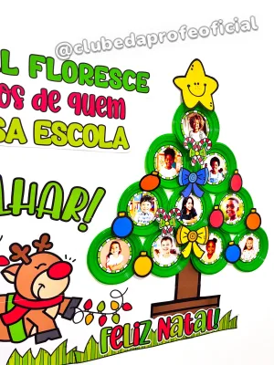 Painel Natalino Rostinhos da Escola - foto 14 de 16