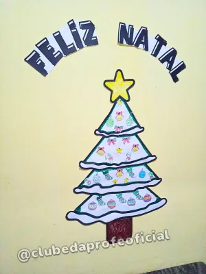 Painel Árvore de Natal Colaborativa