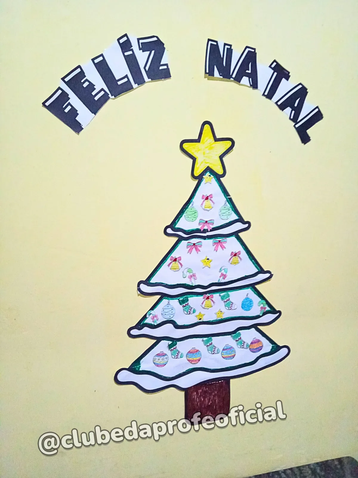 Painel Árvore de Natal Colaborativa - foto 1 de 6