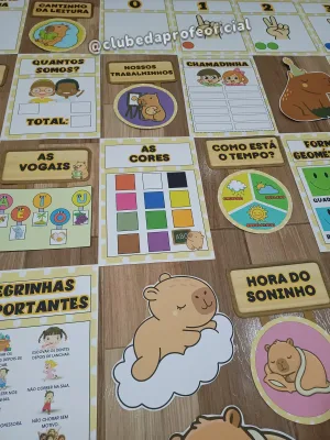 Kit Sala de Aula Capivara - foto 6 de 10