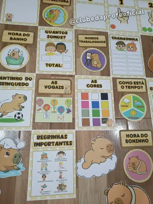 Kit Sala de Aula Capivara - foto 8 de 10