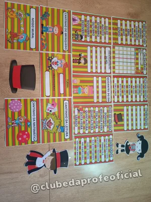 Kit de Decoração Circo para Sala de Aula - foto 2 de 3