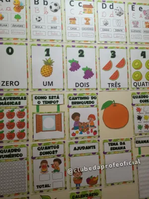 Kit Sala de Aula Tema Frutas - foto 3 de 11