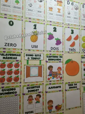 Kit Sala de Aula Tema Frutas - foto 2 de 11