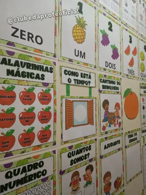 Kit Sala de Aula Tema Frutas - foto 5 de 11
