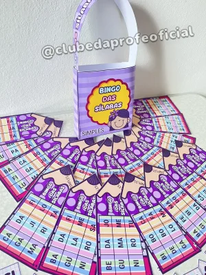 Bingo das Sílabas Simples - foto 5 de 8