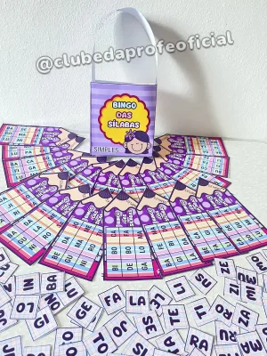 Bingo das Sílabas Simples - foto 1 de 8