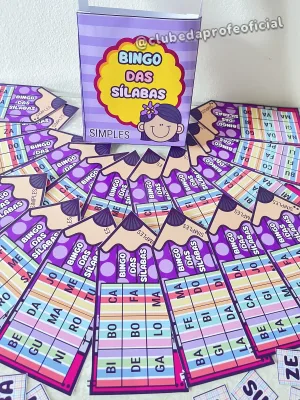 Bingo das Sílabas Simples - foto 3 de 8