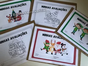 Capas para Avaliações de Natal