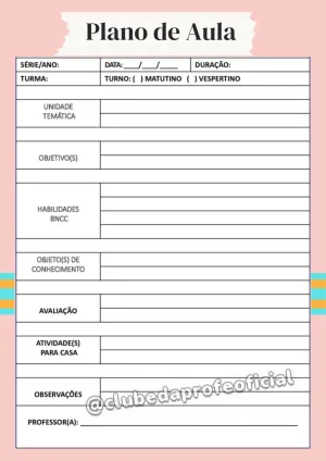 Planner da Professora 2026