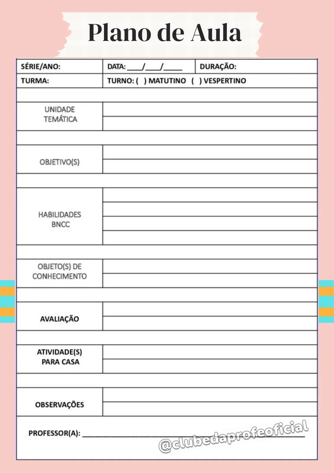 Planner da Professora 2026 - foto 1 de 7