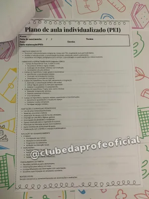 PEI Autismo: Plano Educacional Individualizado - foto 4 de 7
