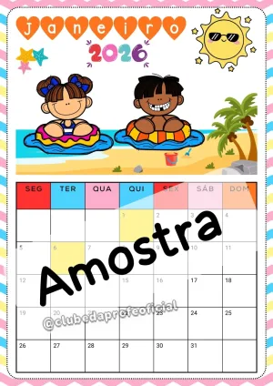 Calendário Mensal 2026 - foto 4 de 4