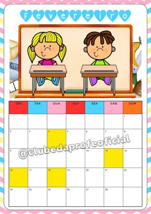 Calendário Mensal 2026 - foto 2 de 4