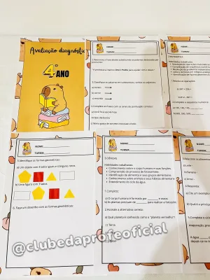 Avaliação Diagnóstica 4º Ano - foto 4 de 4
