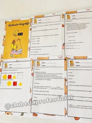 Avaliação Diagnóstica 4º Ano - foto 3 de 4