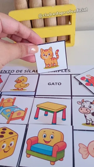 Pareamento de Sílabas Simples - foto 5 de 6